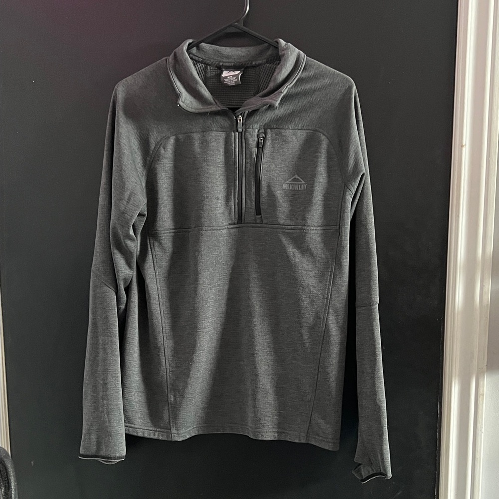 Charcoal Gray Half-Zip Sweater by Merrell